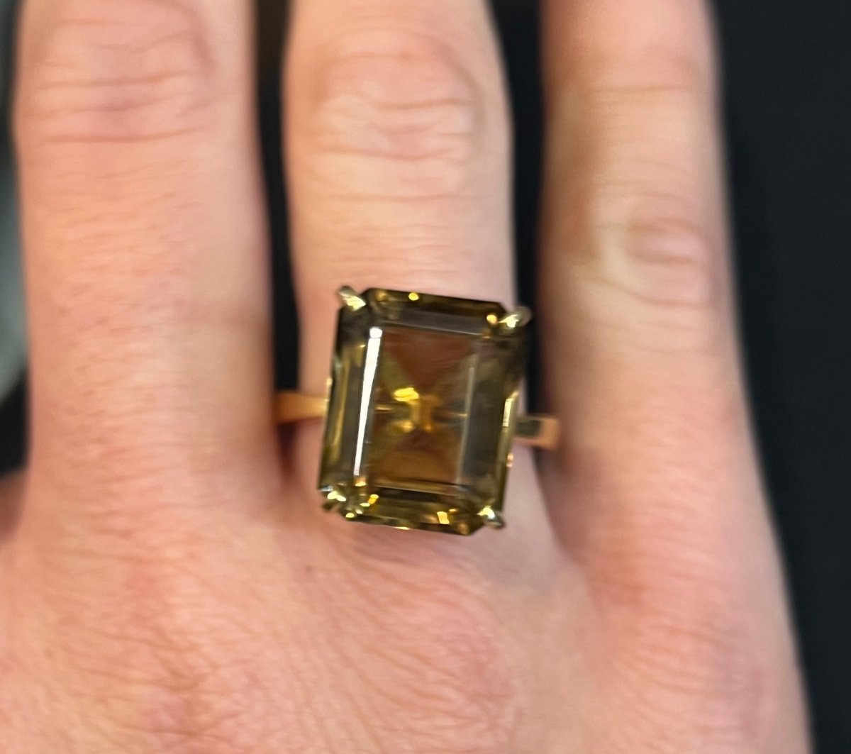 Citrine Ring 