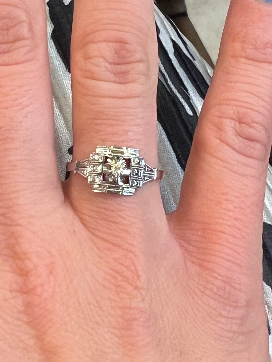 1925 Art Deco Ring -photo-2
