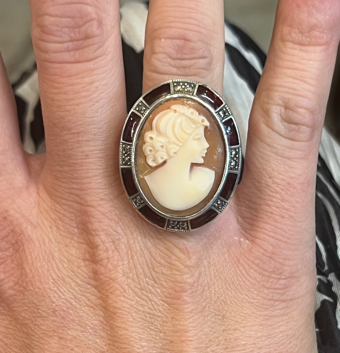 Importante Bague Camée