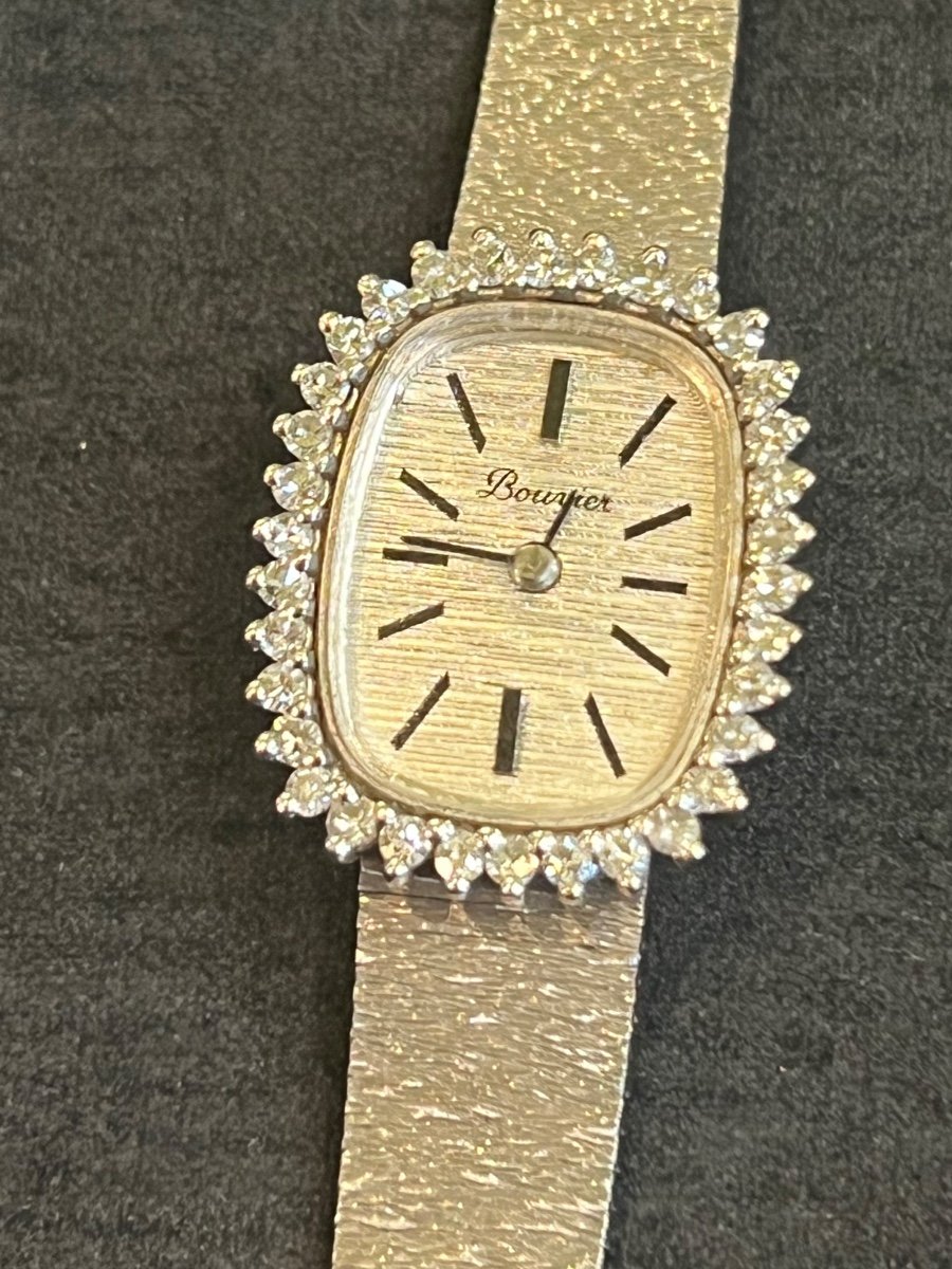 Bouvier Gold And Diamond Watch-photo-2