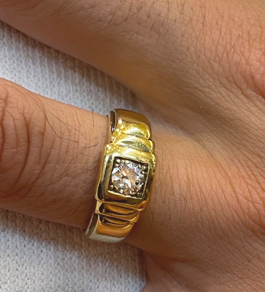 Proantic Bague Homme Jonc