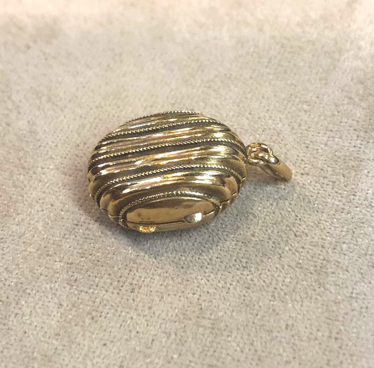 Pendentif Cassolette Or-photo-6