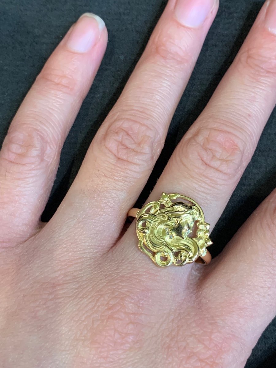 Bague Art nouveau -photo-1