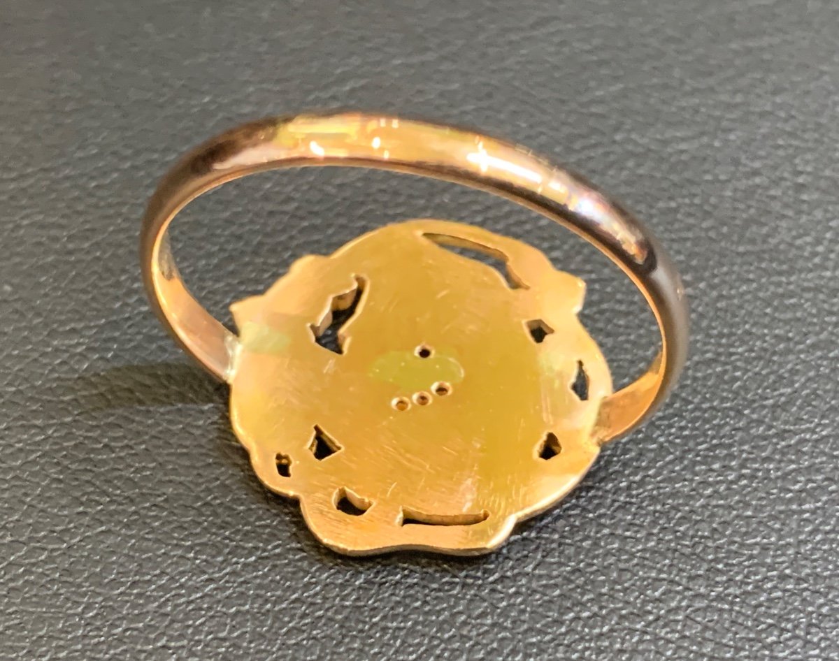 Bague Art nouveau -photo-2