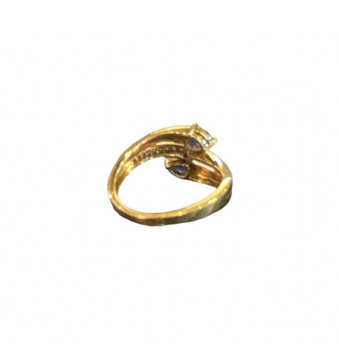 You And Me Sapphire And Diamond Ring-photo-3