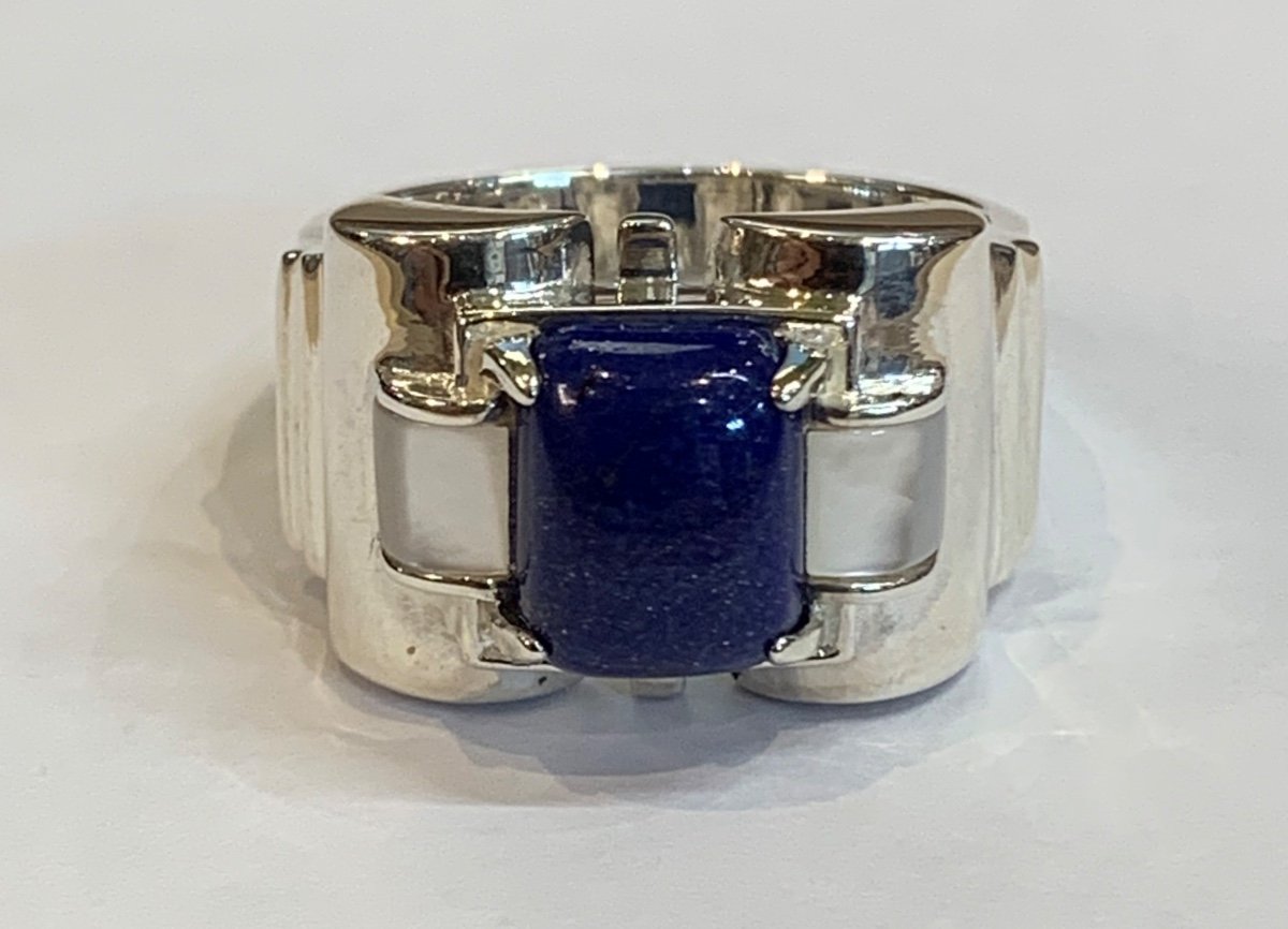 Silver Tank Ring -photo-3