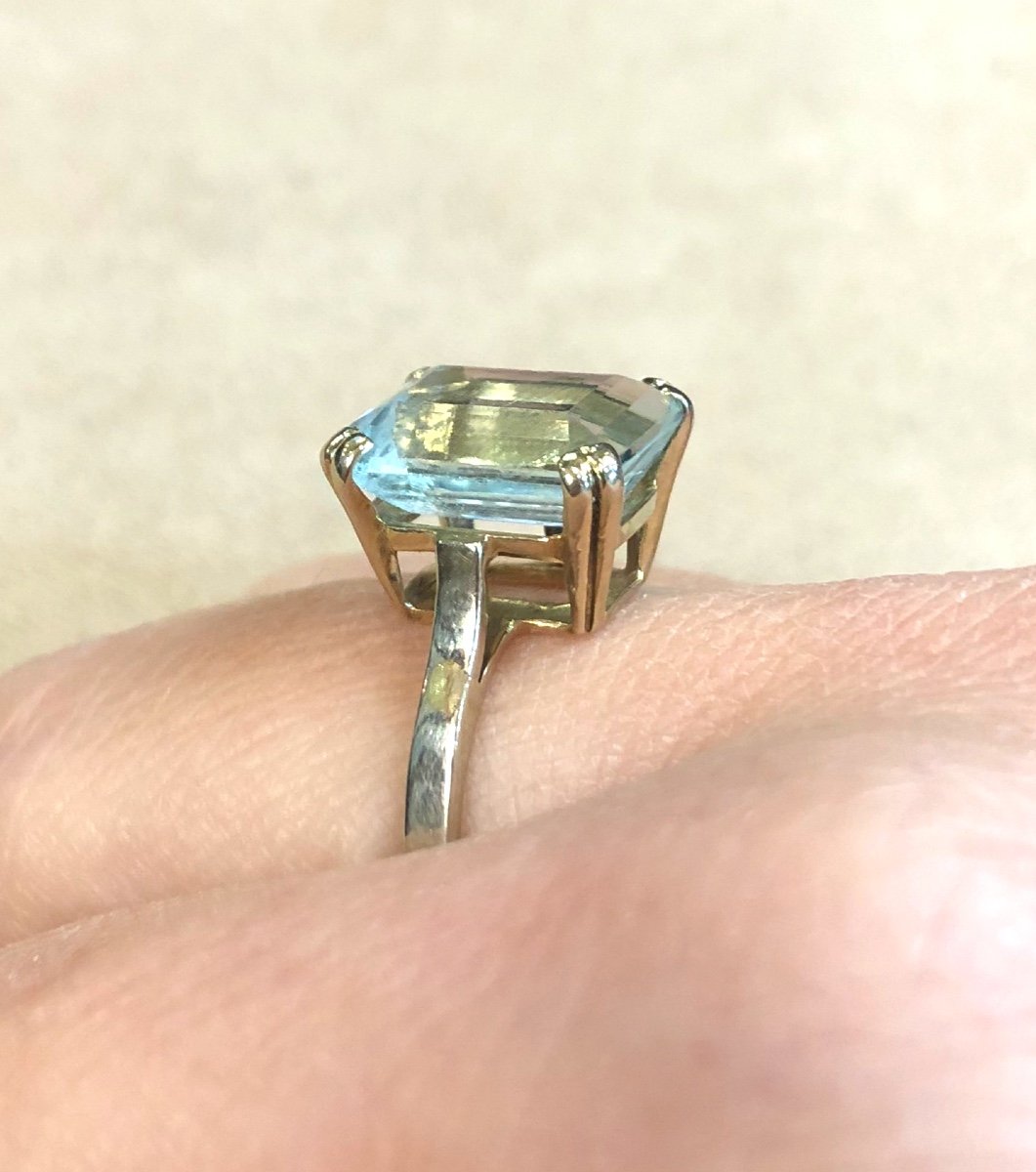 Bague Aigue-marine-photo-2