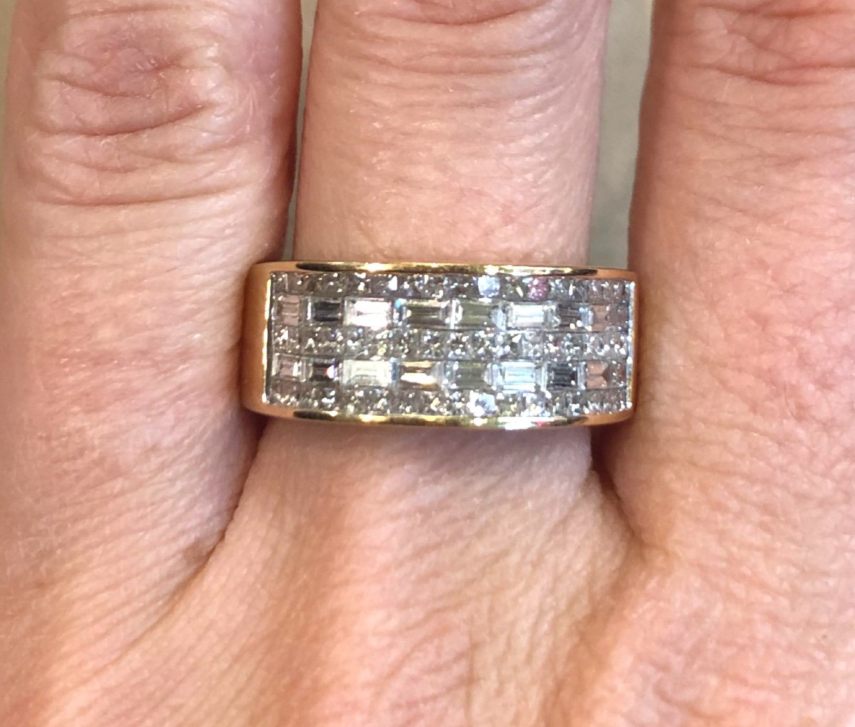 Diamond Band Ring-photo-2