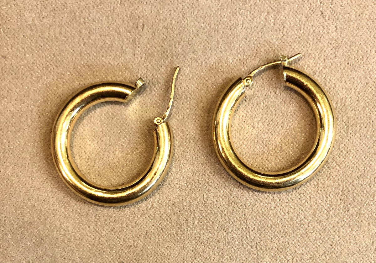 Pair Of Creole Earrings-photo-5