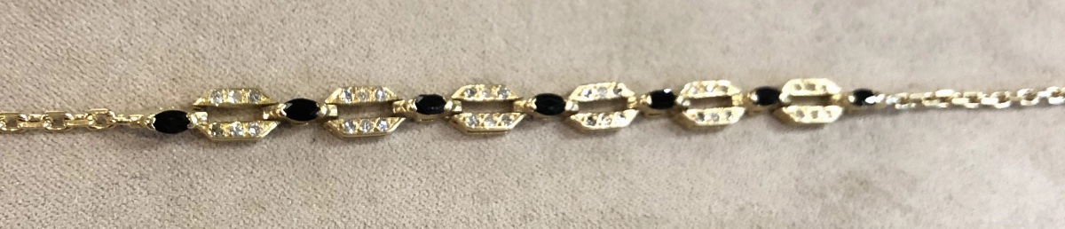 Bracelet Saphirs Et Diamants-photo-3