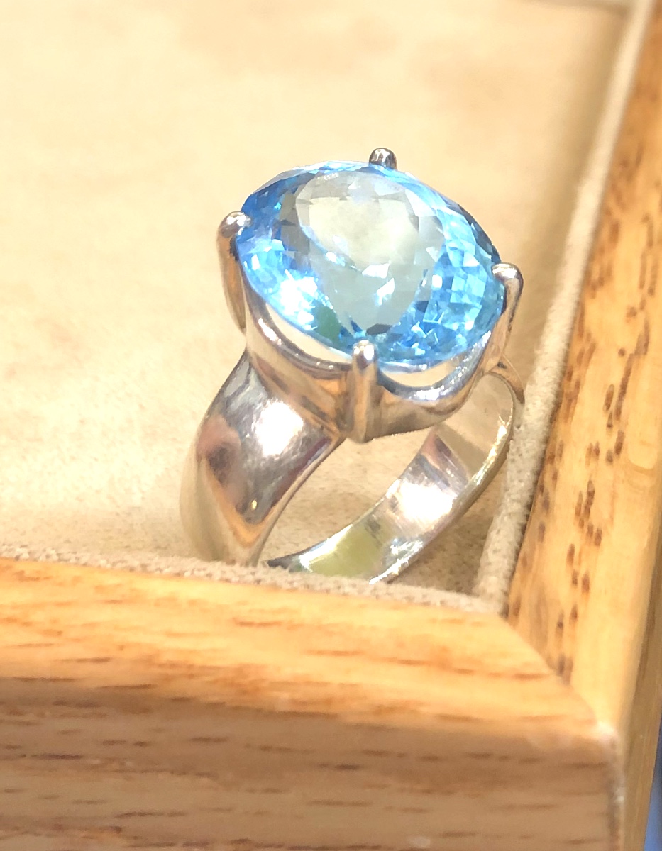 Bague topaze