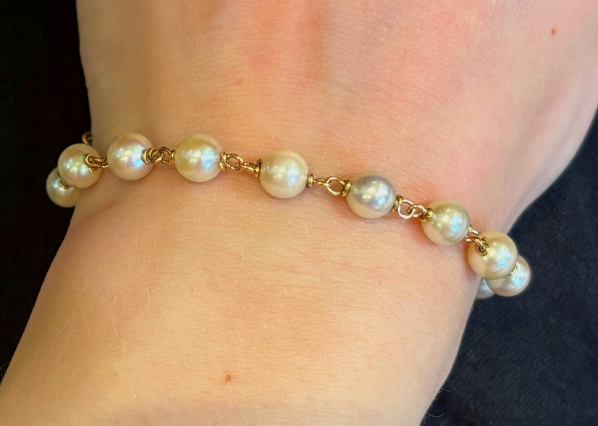 bracelet en perles 