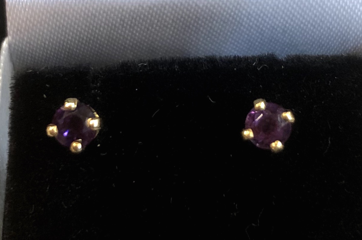 Amethyst Earrings-photo-1