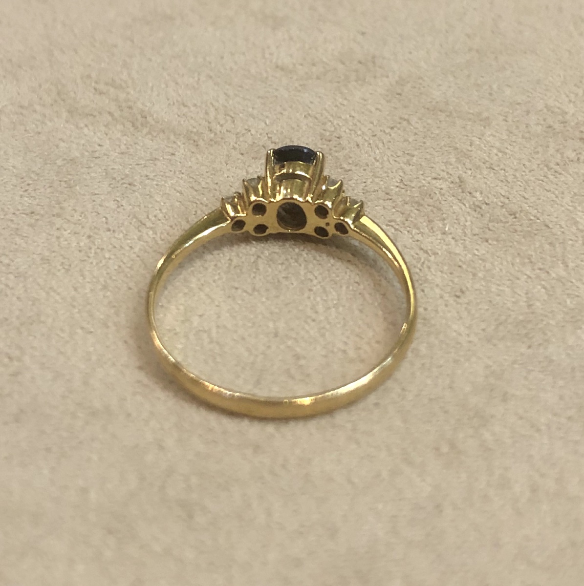 Sapphire And Diamond Ring-photo-4