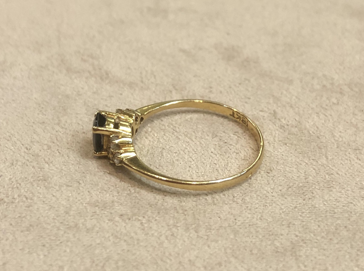 Sapphire And Diamond Ring-photo-5
