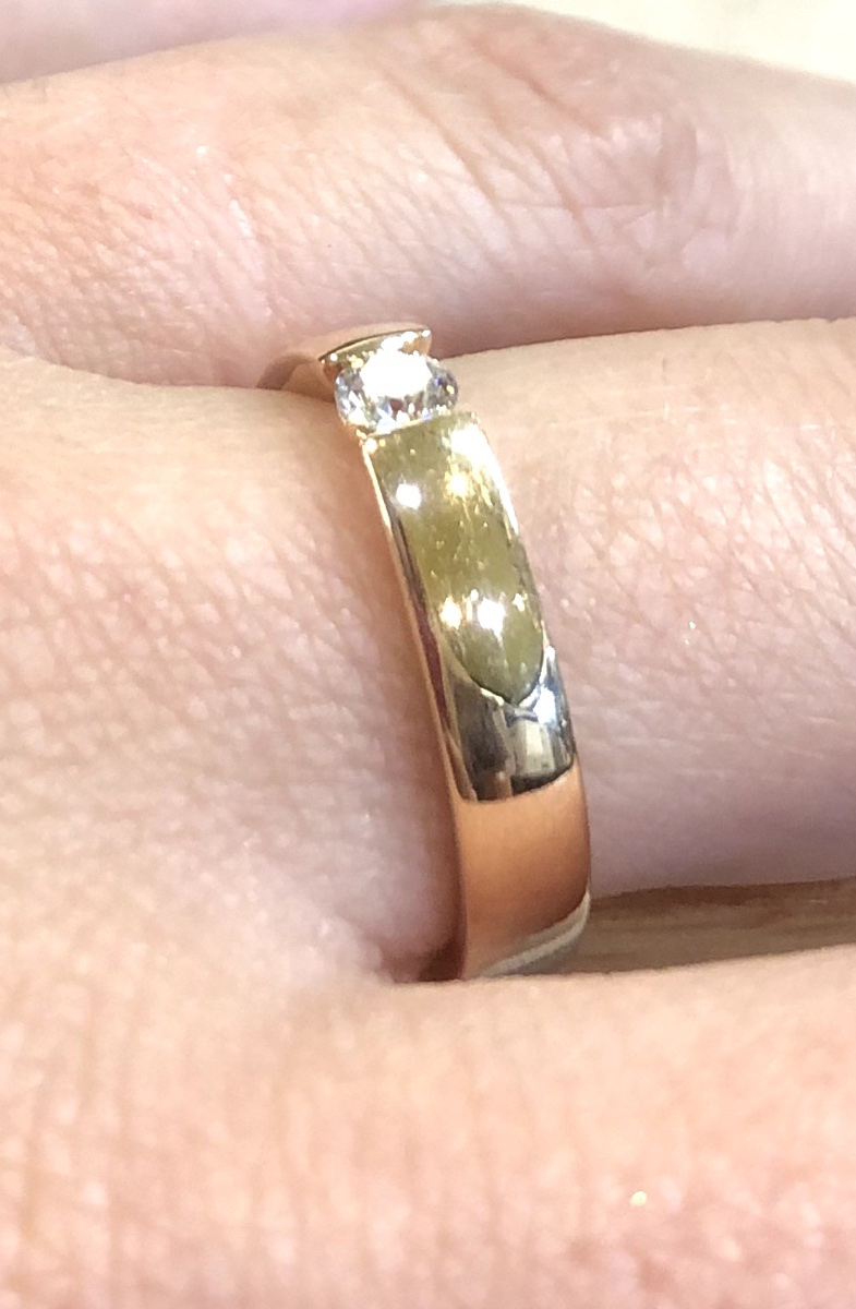 Bague avec diamant-photo-4