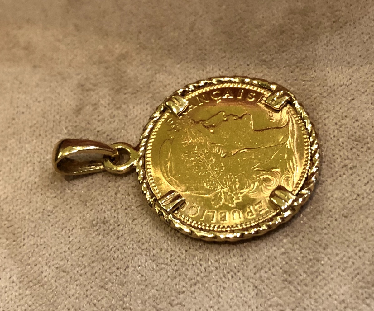 Médaille pièce 10F-photo-1