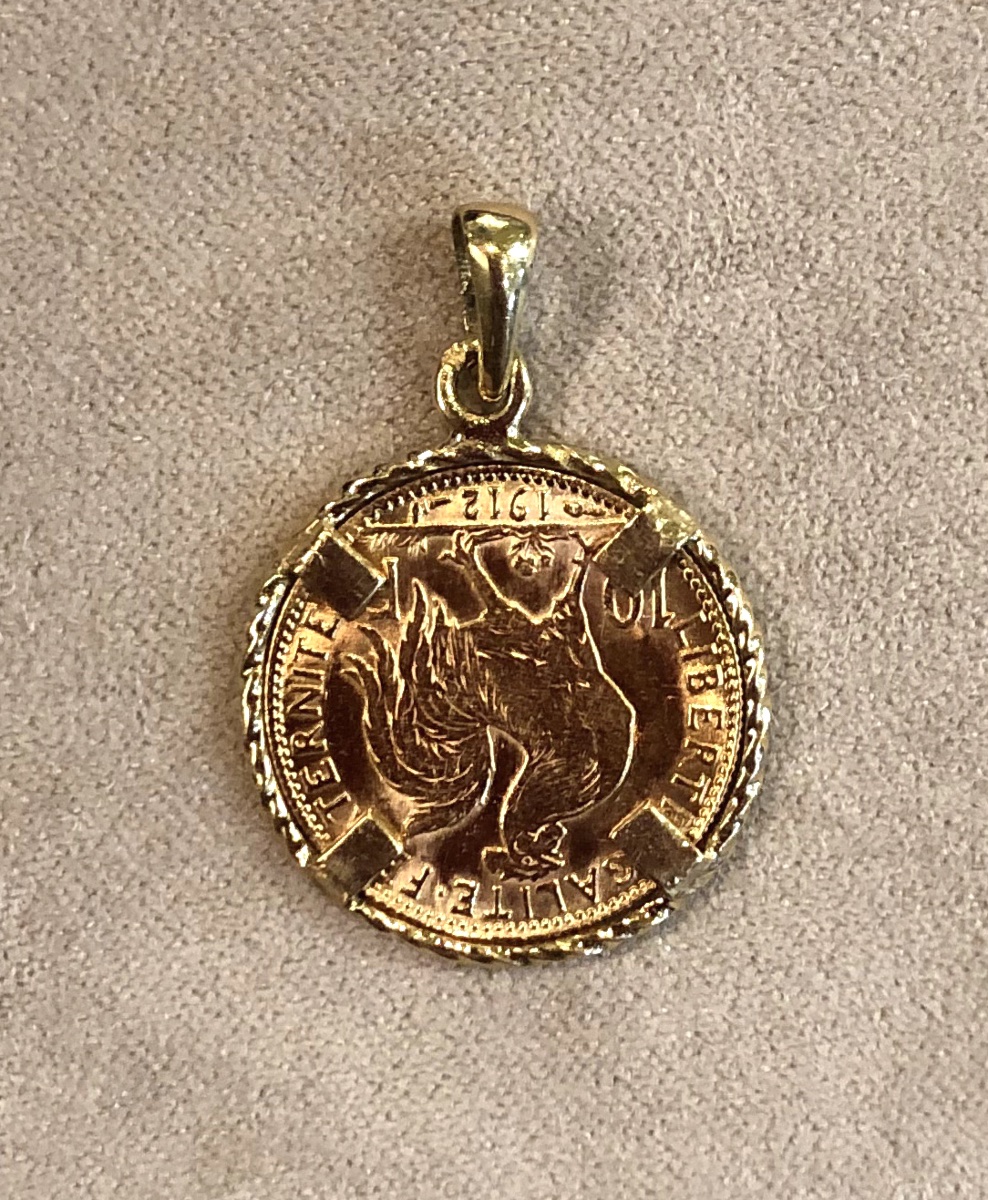 Médaille pièce 10F-photo-2