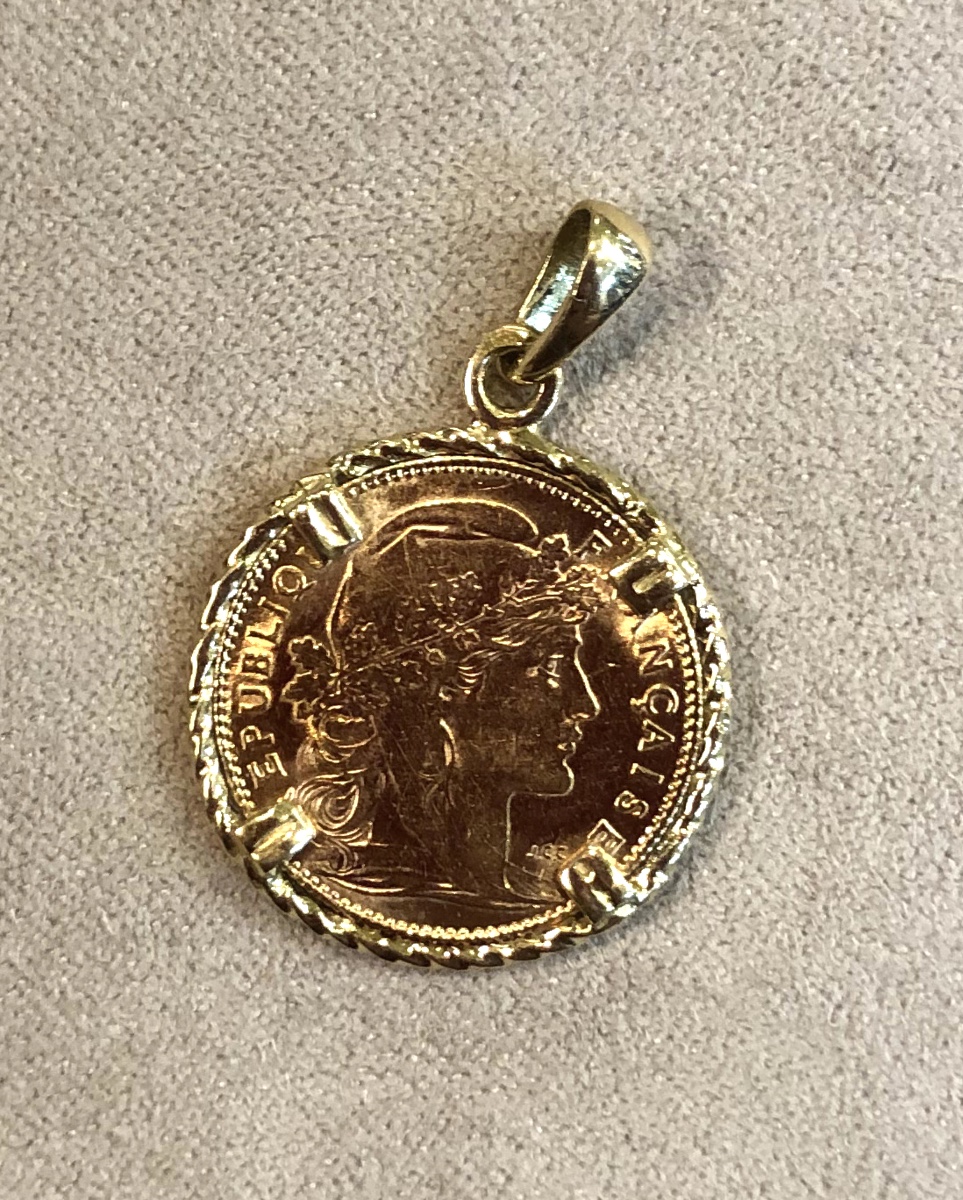 Médaille pièce 10F