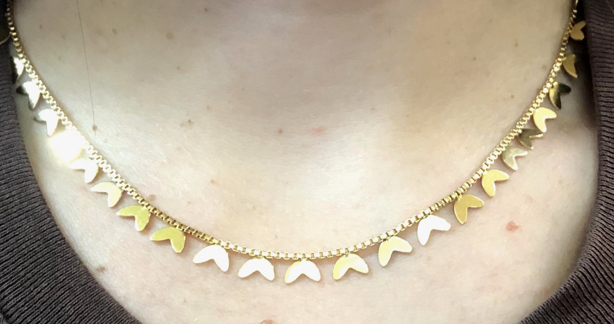 Collier coeur inversés-photo-4