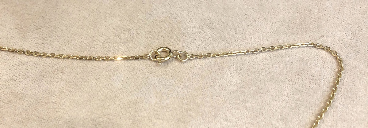 Chaine maille forcat rectangle-photo-5