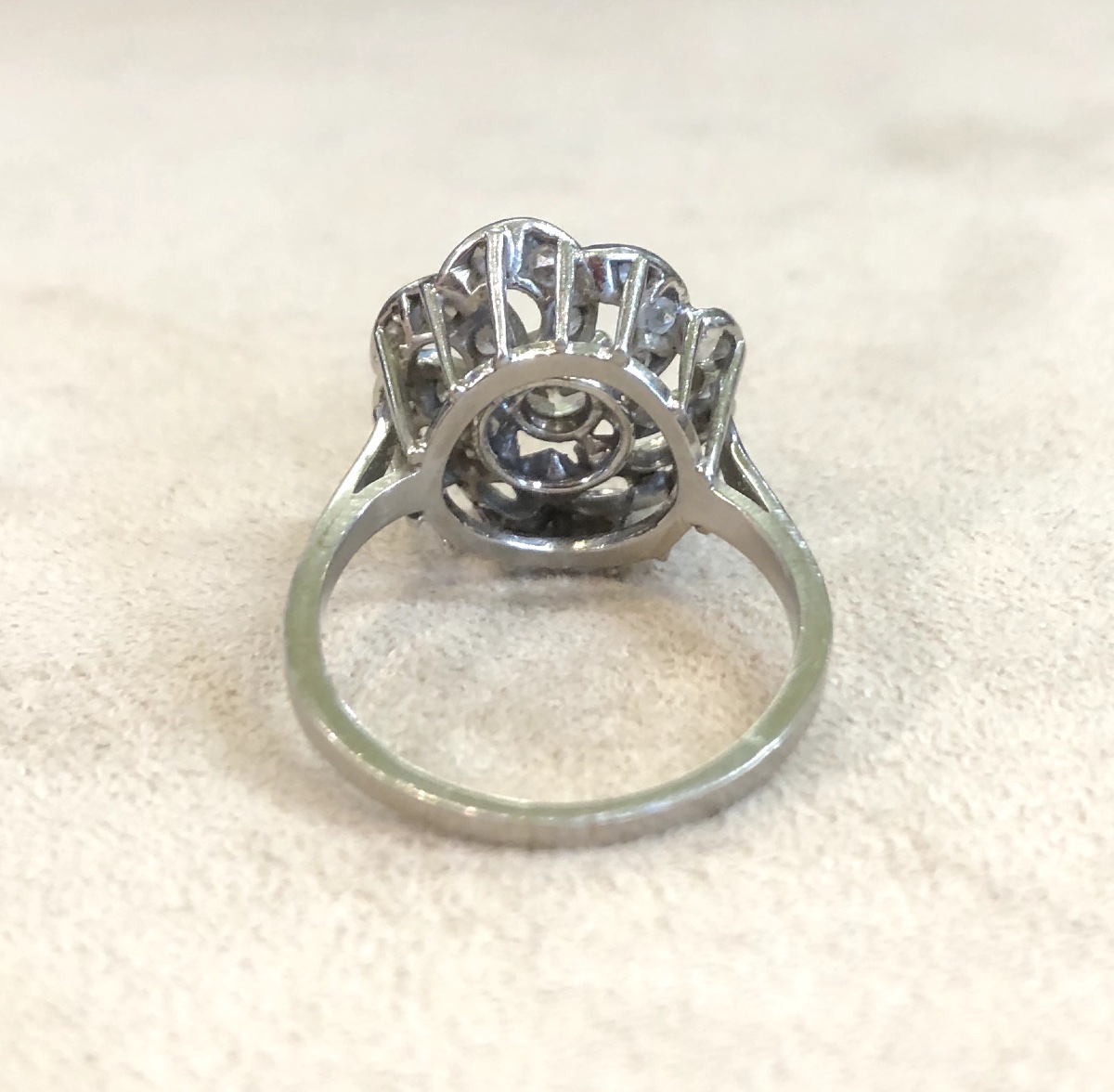 Swirl Flower Ring-photo-4