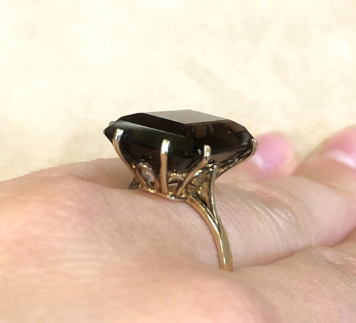 Bague citrine-photo-4