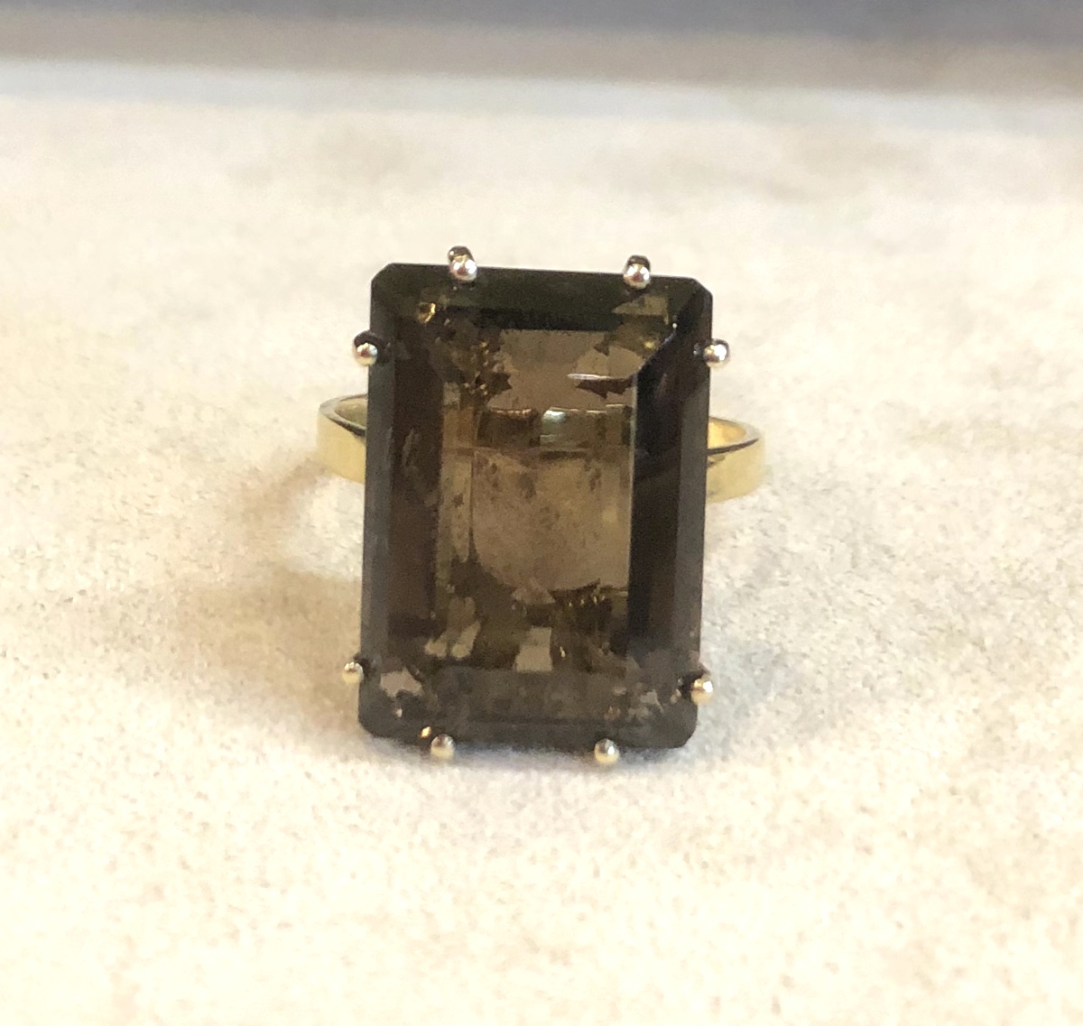 Bague citrine
