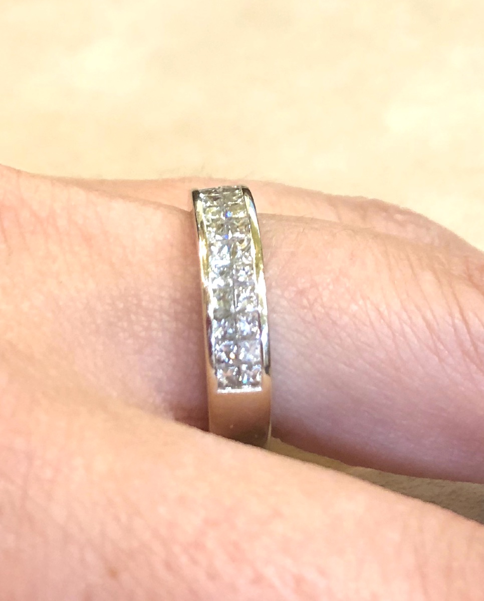 bague deux lignes diamants-photo-6