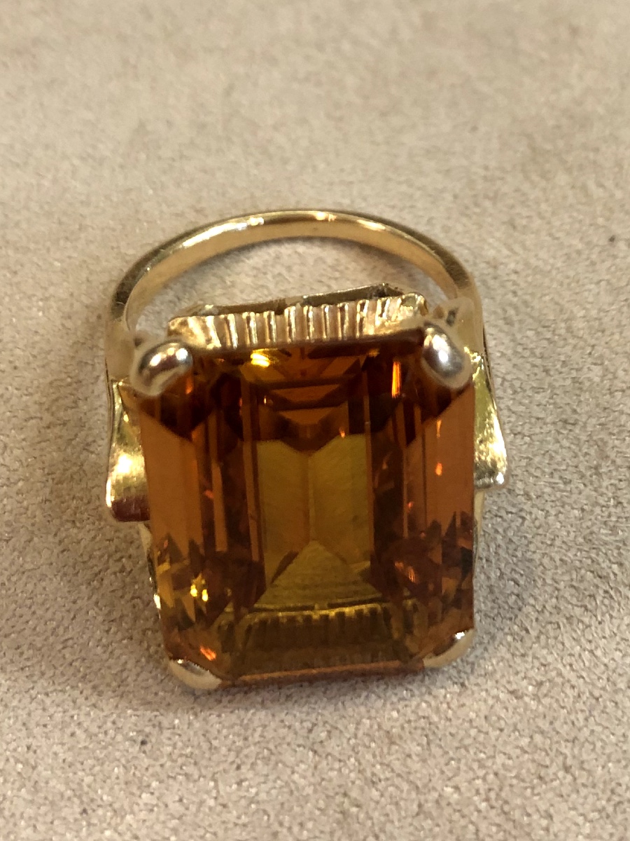 Citrine Ring