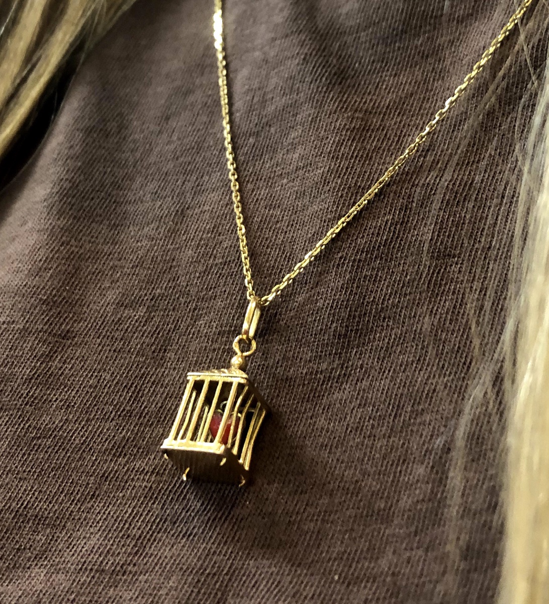 Heart Cage Pendant-photo-8