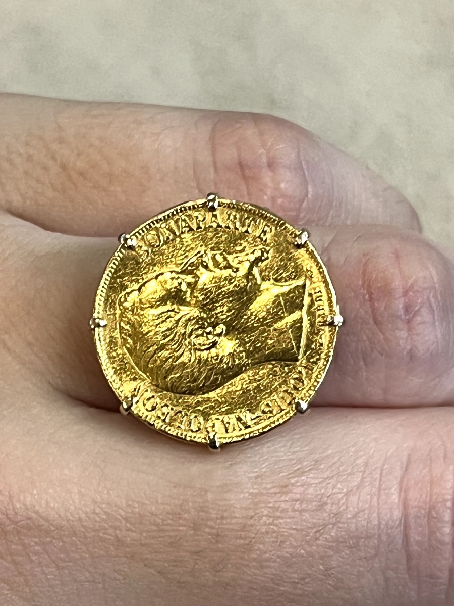 Louis-napoleon Bonaparte Coin Ring -photo-5