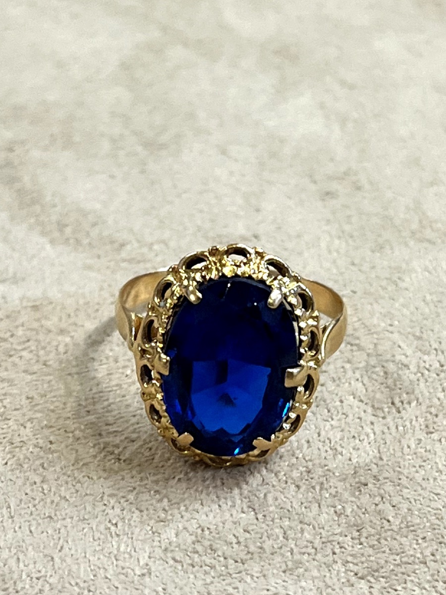Blue Stone Ring-photo-1