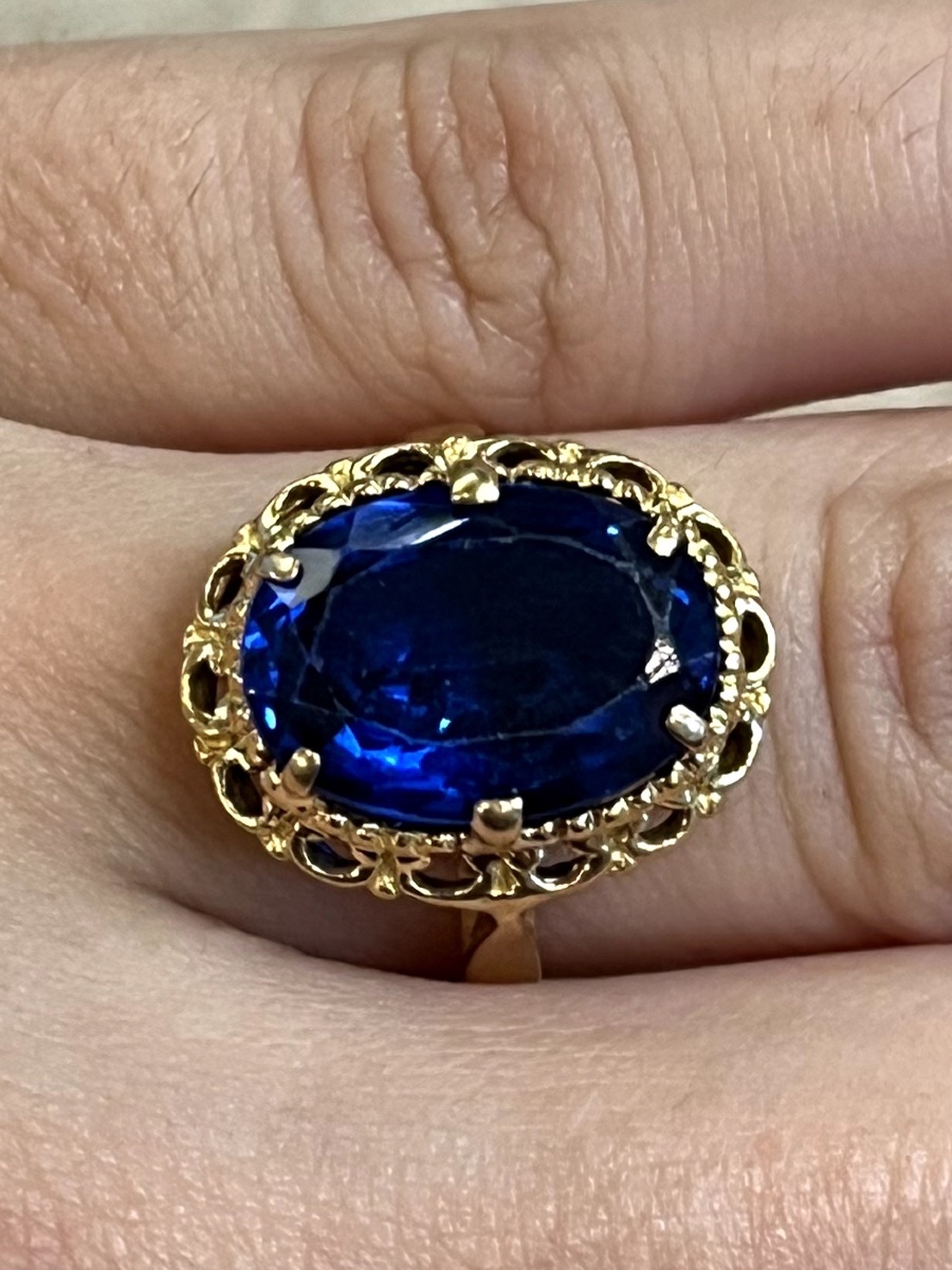 Blue Stone Ring-photo-3