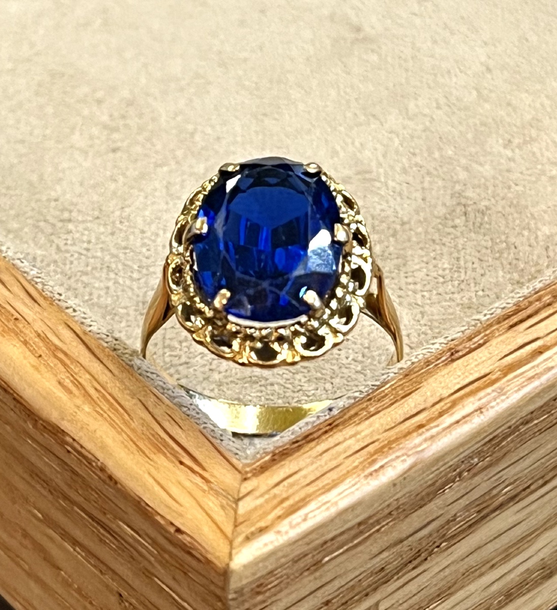 Blue Stone Ring