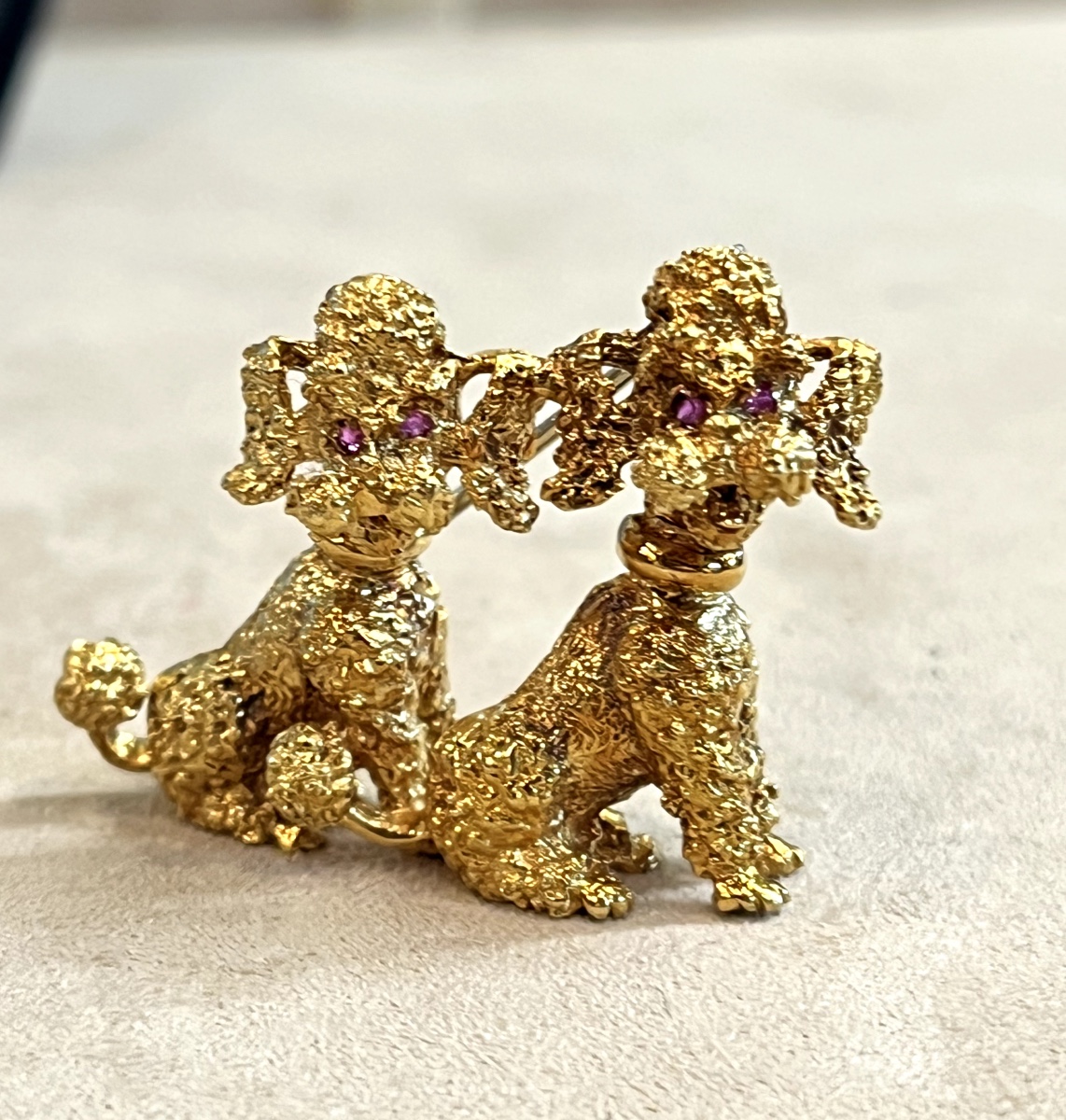 broche caniches 