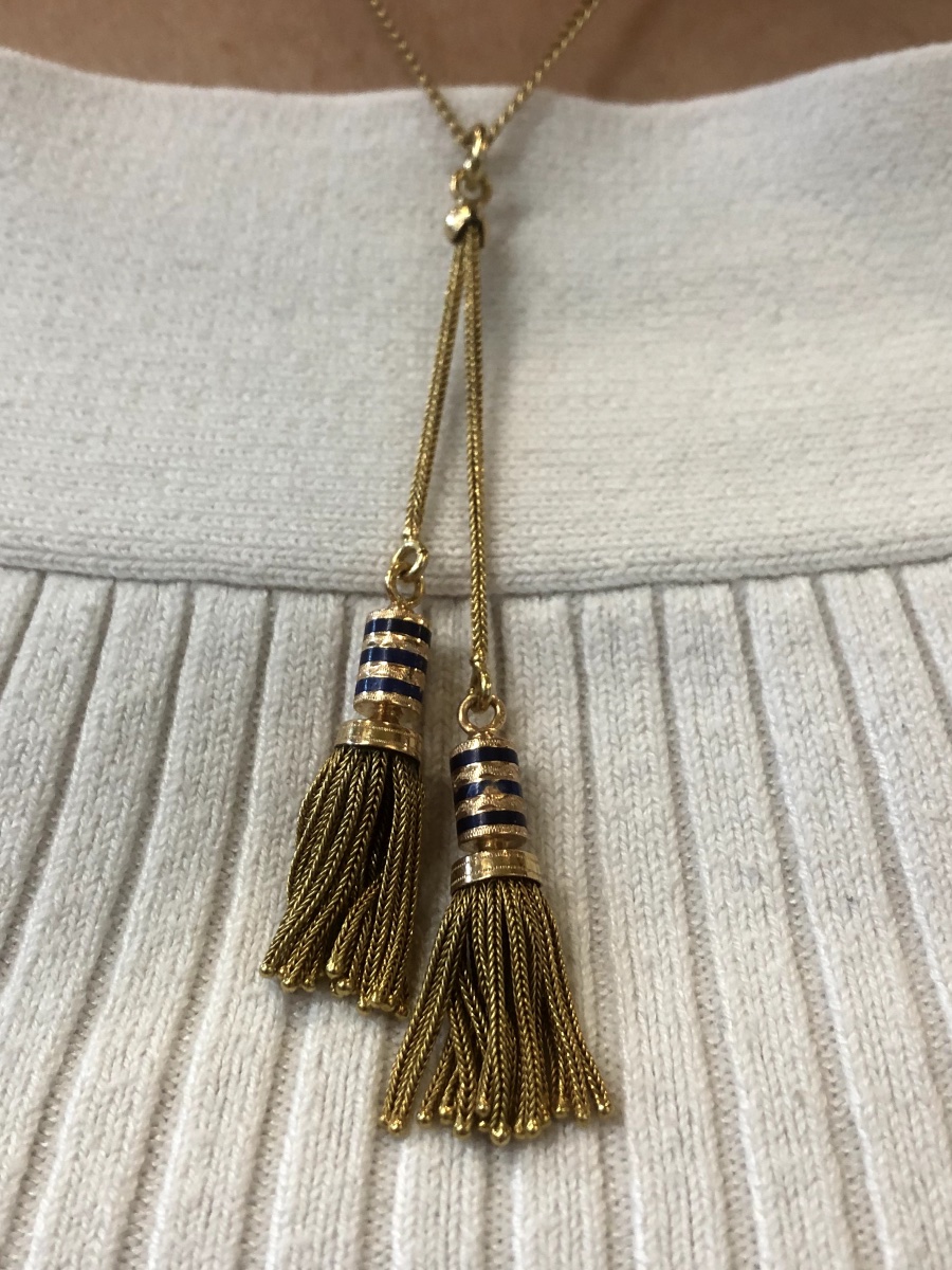 Napoleon III Pompom Necklace-photo-1