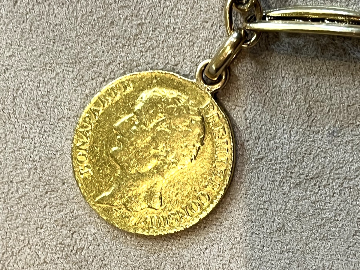 Olive Bracelet With Coins -photo-4