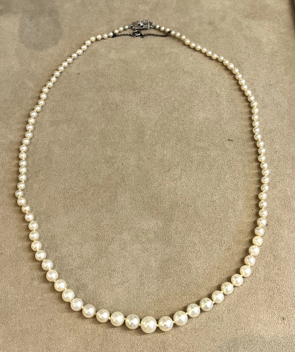 Cultured Pearl Necklace-photo-3