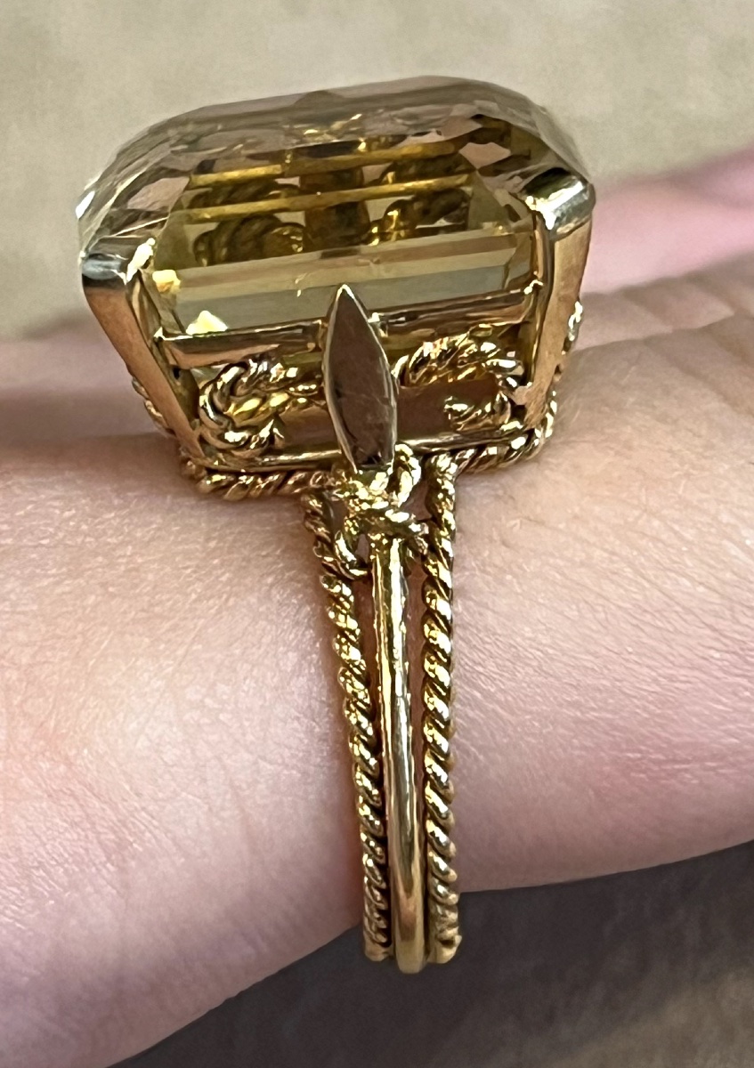 Citrine Ring -photo-2