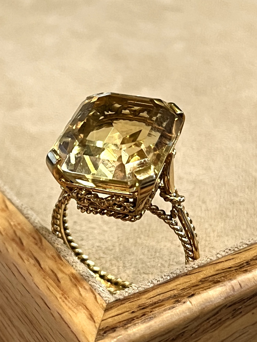 Citrine Ring 