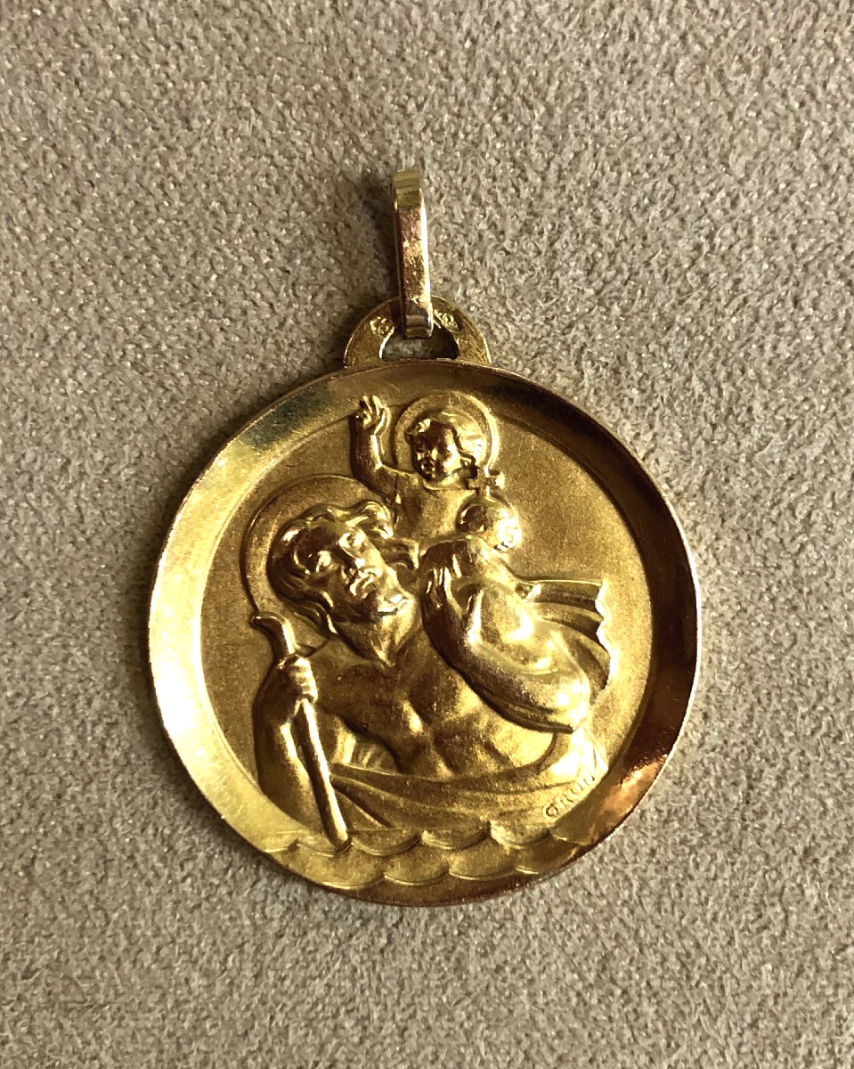 Médaille Saint Christophe-photo-2