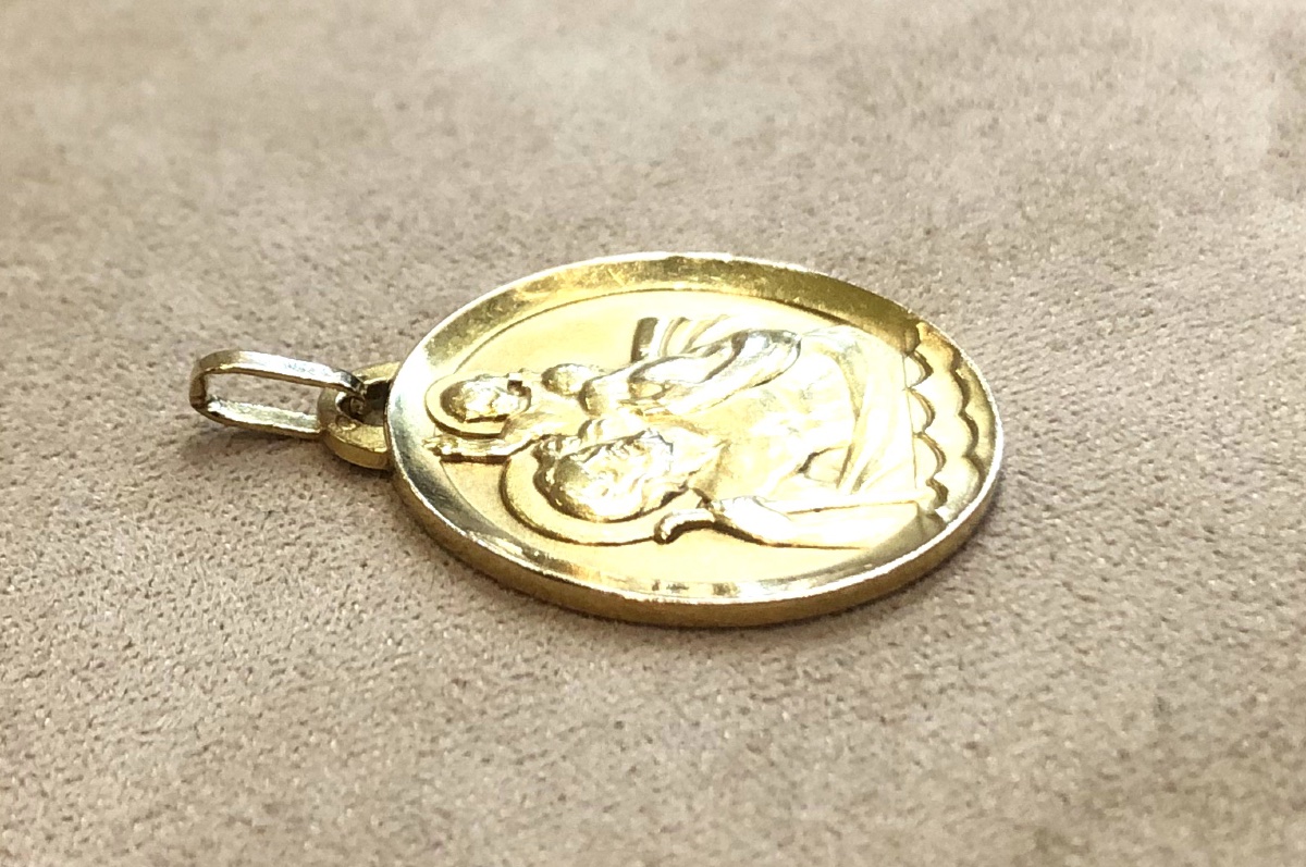 Médaille Saint Christophe-photo-3