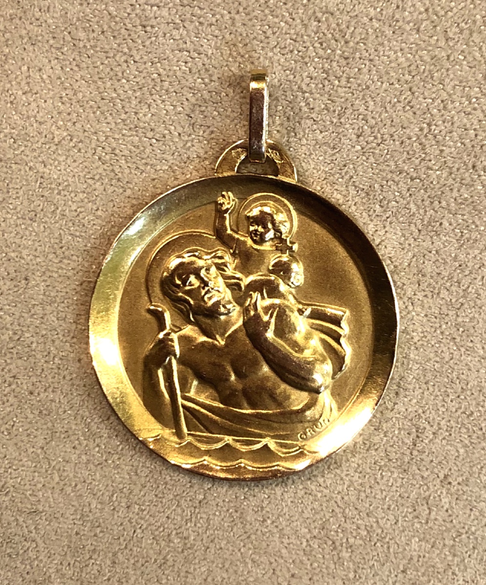 Médaille Saint Christophe