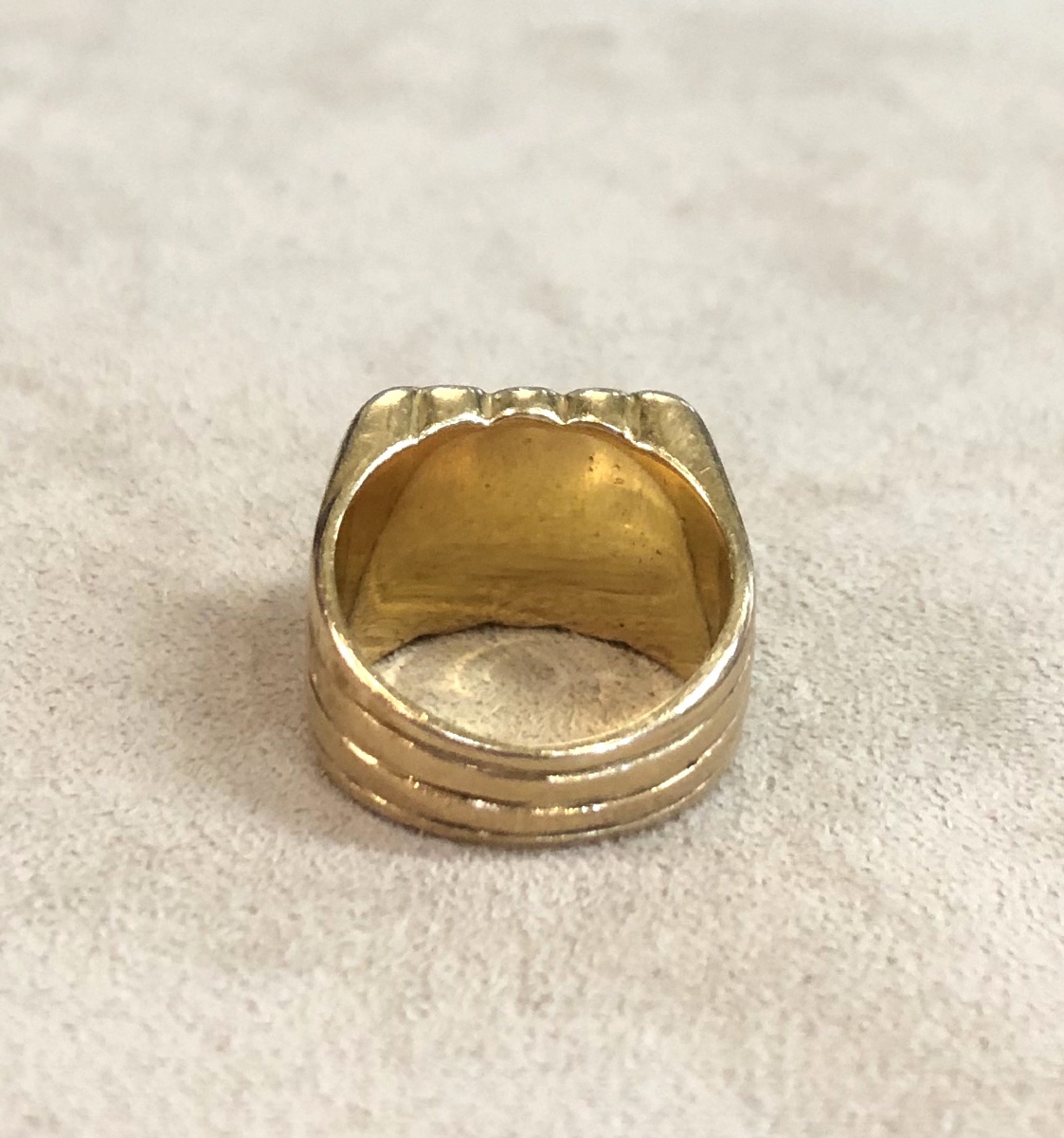 Diamond Signet Ring-photo-3