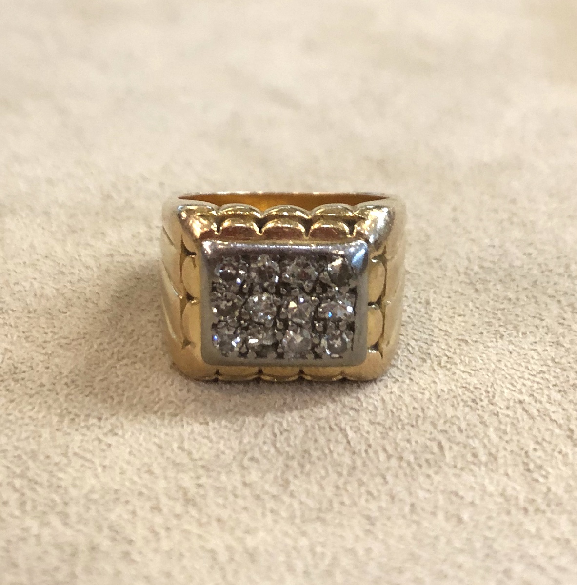 Diamond Signet Ring