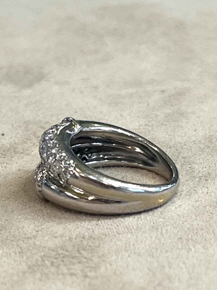 Bague bandeau Diamants-photo-5