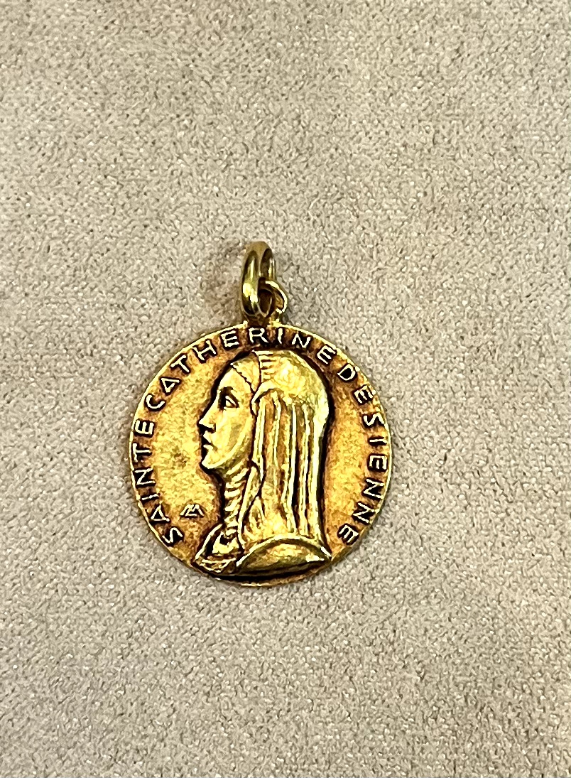Saint Catherine Of Siena Medallion 