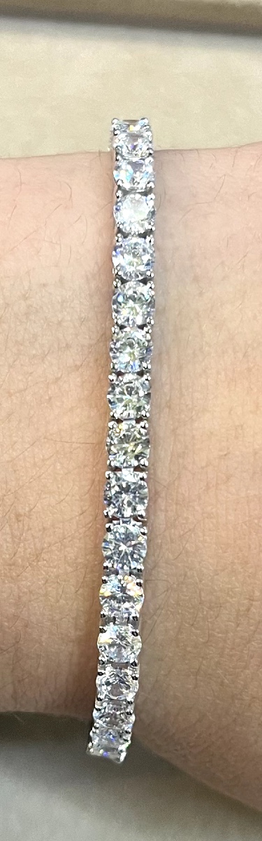 Bracelet zircons 