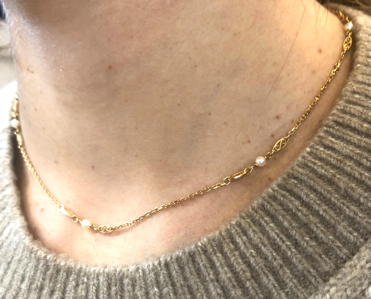 Collier avec perles-photo-5